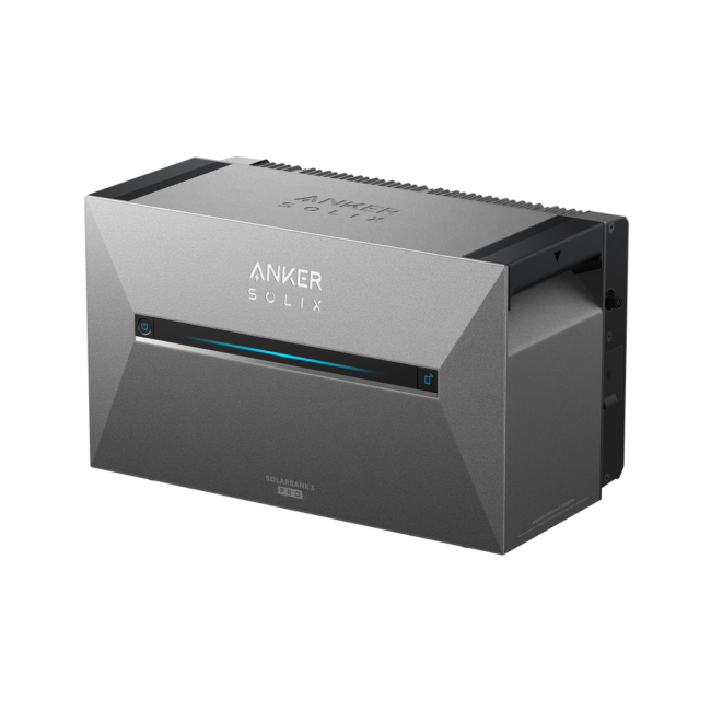 Anker SOLIX Solarbank 3 E2700 Pro in grauer Gehäuseausführung